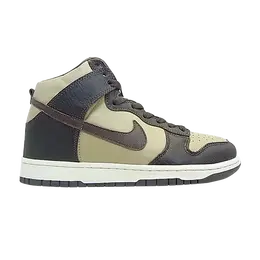 Кроссовки Nike Dunk High Premium, коричневый 306968 221 | brown