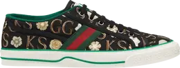Кроссовки Ken Scott x Gucci Tennis 1977 Black Monogram, черный 645279 2lm20 1291 | black monogram