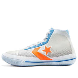 Кроссовки all star pro bb high 'solstice - white royal orange' Converse, белый 167936c | white/orange/blue