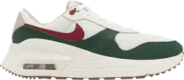 Кроссовки Nike Air Max SYSTM 'Gorge Green Team Red', белый fb7159 161 | white