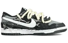 Мужские кроссовки для скейтбординга Nike Dunk, Black dv0831-002(team104-腐朽之地) | black