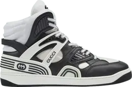Кроссовки Gucci Basket High Black White, черный 673087 2sh80 1064 | black white