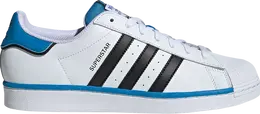 Adidas Кроссовки Superstar 'Track Suit Pack - White Bright Blue', белый if3640 | white