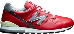 Кроссовки New Balance 996 'Smooth Leather Red', красный m996nca | red