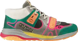 Кроссовки Gucci Ultrapace Mid Green Teal, зеленый 598132 0pvz0 3185 | green teal