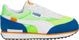 Кроссовки Puma Future Rider Play On Jr White Fizzy Lime, белый 372351 25 | white