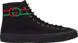 Кроссовки Gucci Interlocking G High Black, черный 703033 9arz0 1000 | black