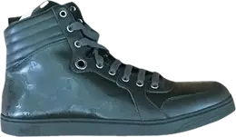 Кроссовки Gucci Coda GG Imprime High Military Green, зеленый 259847 fu4j0 3216 | military green