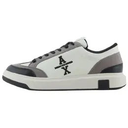Кроссовки мужские Lifestyle Shoes Men Low-Top White Gray Armani Exchange xux235xv9041k638 | white gray
