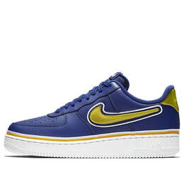 Кроссовки air force 1 '07 lv8 sport 'warriors' Nike, синий aj7748-400 | blue/yellow/white