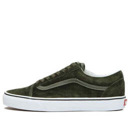 Кроссовки old skool 'pig suede - olive' Vans, зеленый vn0a3wkt4qv | green