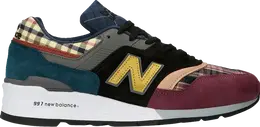Кроссовки New Balance 997 Made In USA 'Plaid Pack - Burgundy', красный m997dj | red