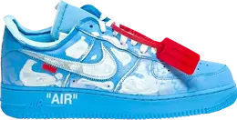 Лимитированные кроссовки Nike Off-White x Cassius Hirst x Air Force 1 Low '07 'MCA', синий ci1173 400 cassius hirst | blue