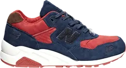 Лимитированные кроссовки New Balance 580 Undefeated x Colette x Lamjc, красный mt580xco | red