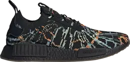 Мужские кроссовки Adidas NMD R1 Primeknit, черный/разноцветный g57941 | black