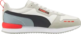 Кроссовки Puma R78 Mesh Vaporous Grey High Risk Red, серый 385547 02 | grey