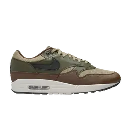 Nike Кроссовки Air Max 1 Essential Premium, цвет Neutral Olive Cacao Wow hf1516 200 | neutral olive cacao wow
