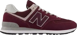 Кроссовки New Balance 574 'Core Pack - Burgundy', красный ml574evm | red