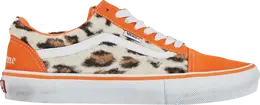 Vans Кроссовки Supreme x Skate Old Skool 'Leopard Pack - Orange', оранжевый vn0a5fcbora | orange