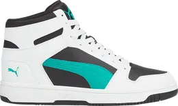 Кроссовки Puma Rebound LayUp White Spectra Green, черный 369573 26 | black