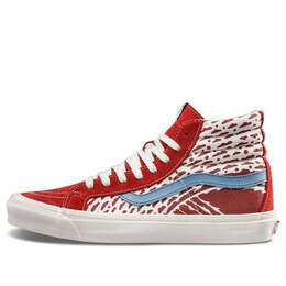 Кроссовки jvh x og sk8-hi 'bossa nova' Vans, красный vn0003t0qm4 | red
