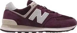 Кроссовки New Balance 574, бордовый/серый ml574vlbd | red
