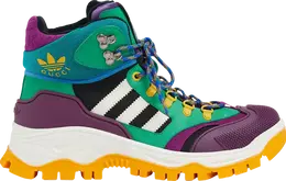 Кроссовки Adidas x Gucci Lace Up Boot Purple Green, зеленый 721392 faaw9 1089 | purple green