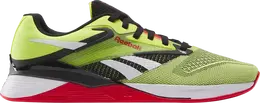 Reebok Кроссовки Nano X4 'Hyper Green Vector Red', зеленый 100074182 | green