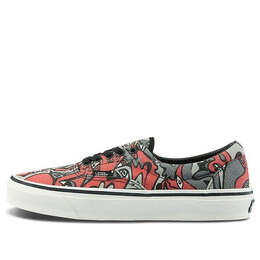Кроссовки og era lx doodle red/grey Vans, красный vn0a3cxn4lo | red/gray