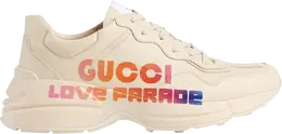 Кроссовки Pablo Delcielo x Gucci Rhyton Love Parade, кремовый 703810 drw00 9522 | love parade