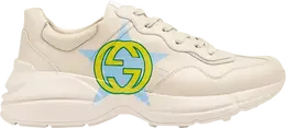 Кроссовки Gucci Rhyton Interlocking G Star, кремовый 692935 drw00 9522 | interlocking g star