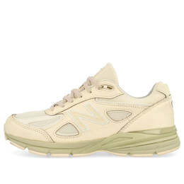 Кроссовки 990v4 made in usa 'macadamia nut' New Balance, бежевый u990bo4 | veg tan/green