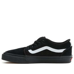 Кроссовки chukka low sidestripe 'black' Vans, черный vn0a5kqzb8c | black/white