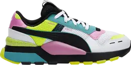 Кроссовки Puma RS 2.0 Jr White Black Yellow Alert, белый 385825 01 | white