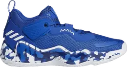 Кроссовки Adidas D.O.N. Issue #3 'Paint Smudge - Royal Blue', синий h67718 | blue