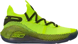 Кроссовки Under Armour Curry 6 GS Coy Fish, желтый 3020415 302 | yellow