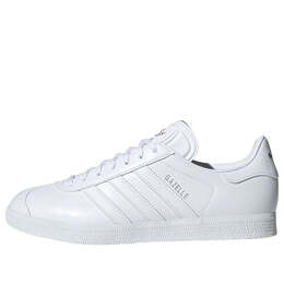 Кроссовки gazelle 'triple white' Adidas, белый ih2572 | cloud white/cloud white/matte silver