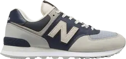 Кроссовки New Balance 574, кремовый/темно-синий ml574mx | grey