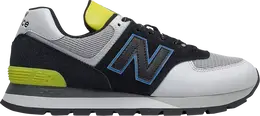 Кроссовки New Balance 574 Rugged 'Black Helium', серый ml574dni | grey