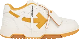 Кроссовки Off-White Out of Office 'White Ocher Yellow', белый omia189f23lea002 0116 | white