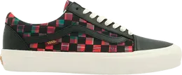 Кеды Vans Baracuta x Old Skool VLT LX Black Tartan Checkerboard, черный vn0a4bvf22b | black