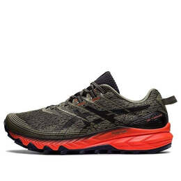 Кроссовки gel trabuco 10 'mantle green red' Asics, зеленый 1011b329-301 | green