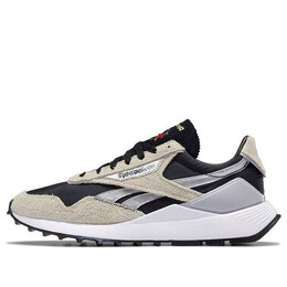 Кроссовки classic leather legacy az 'stucco silver metallic' Reebok, черный gx7568 | core black/stucco/silver metallic
