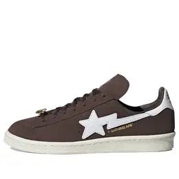 Кроссовки xa bathing ape кампус 80-х Adidas, коричневый if3379 | brown/cloud white/gold metallic