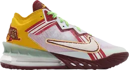 Кроссовки Nike Mimi Plange x LeBron 18 Low EP 'Higher Learning', белый cv7564 102 | white