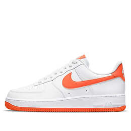 Кроссовки air force 1 '07 'white team orange' Nike, белый dc2911-101 | white/orange