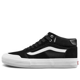 Кроссовки style 112 mid pro 'black' Vans, черный vn0a3dovy28 | black