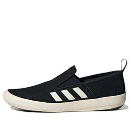 Кроссовки terrex boat slip-on shoes 'black' Adidas, черный hp8647 | black / white