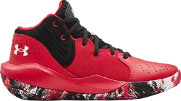Кроссовки Under Armour Jet 21 GS Red Black Camo, красный 3024794 600 | red