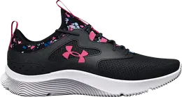 Кроссовки Under Armour Infinity 2.0 Printed GS Black Pink Punk, черный 3026166 001 | black